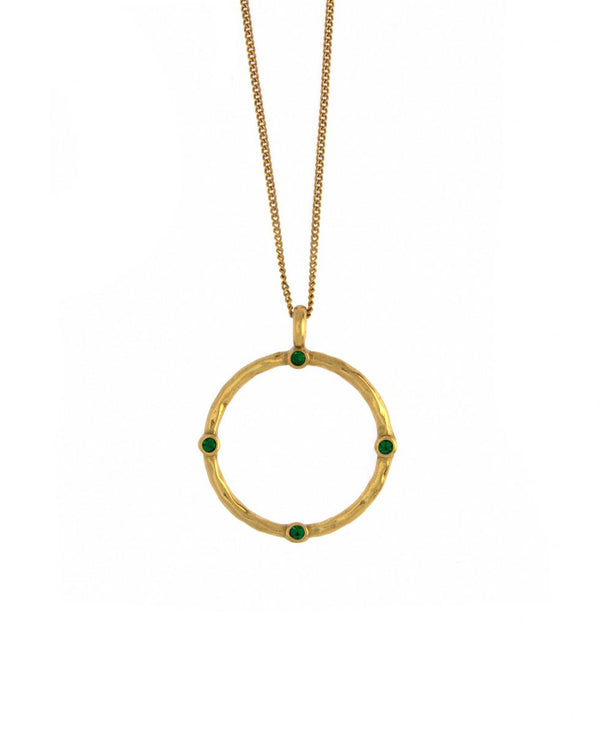 Circle Pendant Necklace