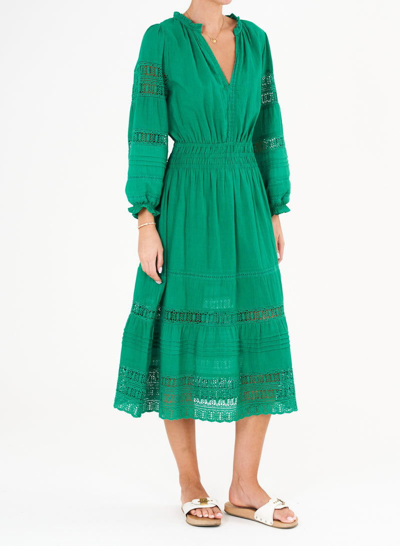 Loretta Dress | Green