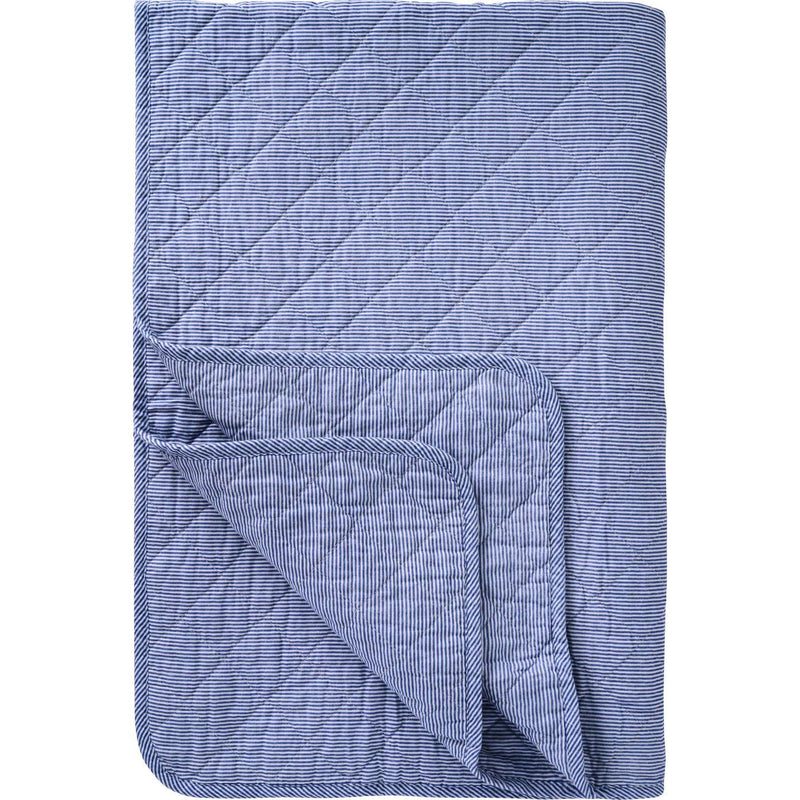 Quilt | Mid Blue Stripe