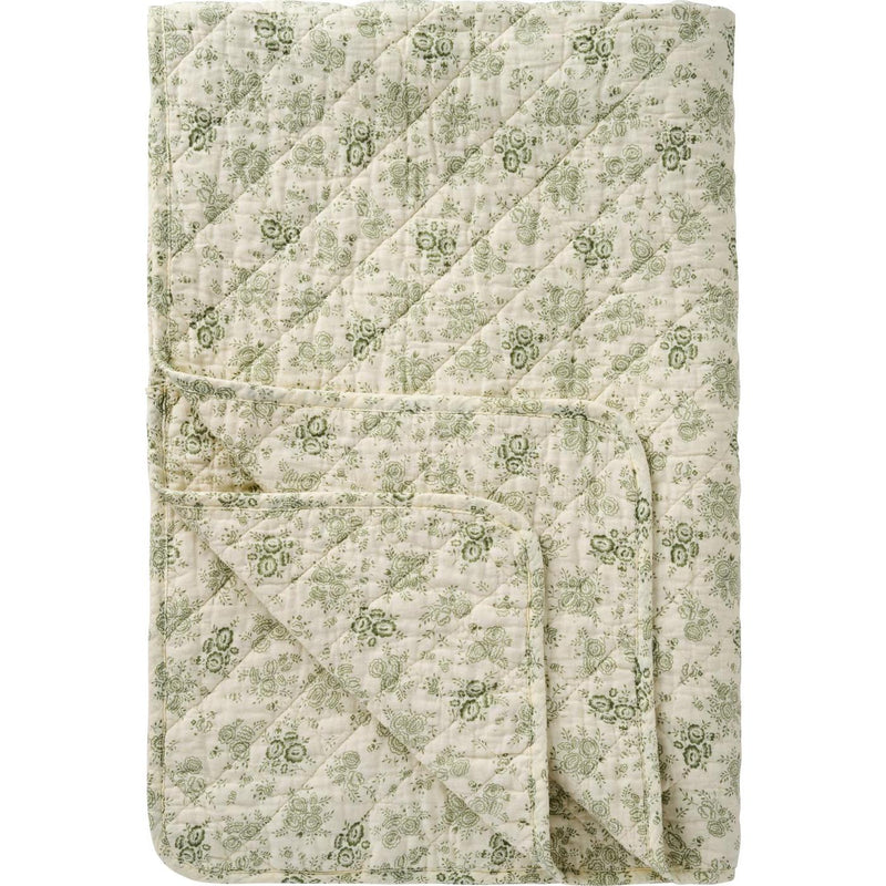 Quilt | Dusty Green Flowers