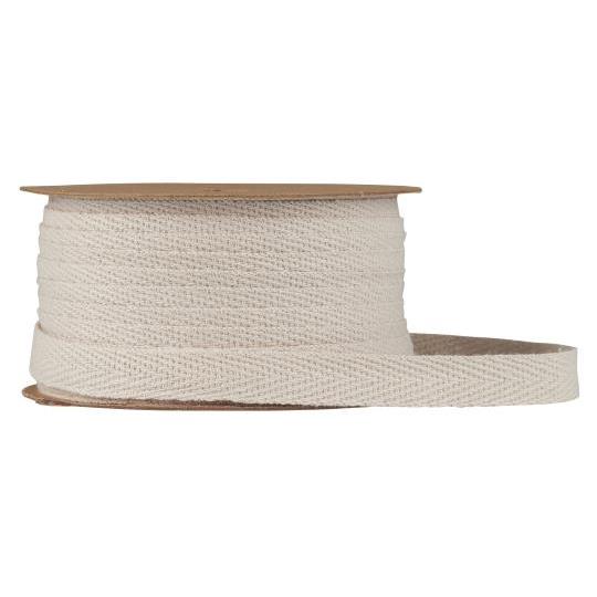 Cotton Ribbon Spool 5m | Ash
