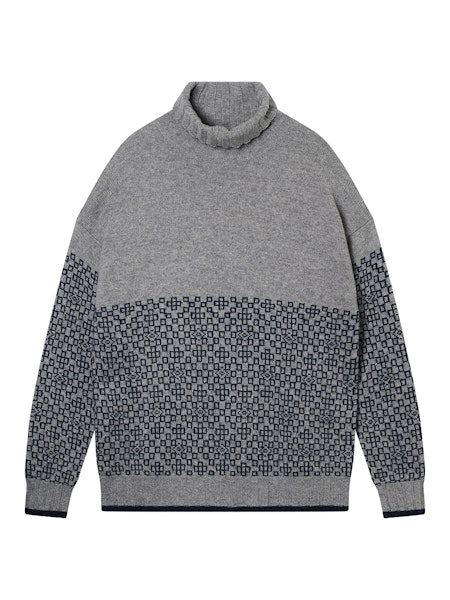 Shadow Roll Collar | Cloudy/Midnight/Navy