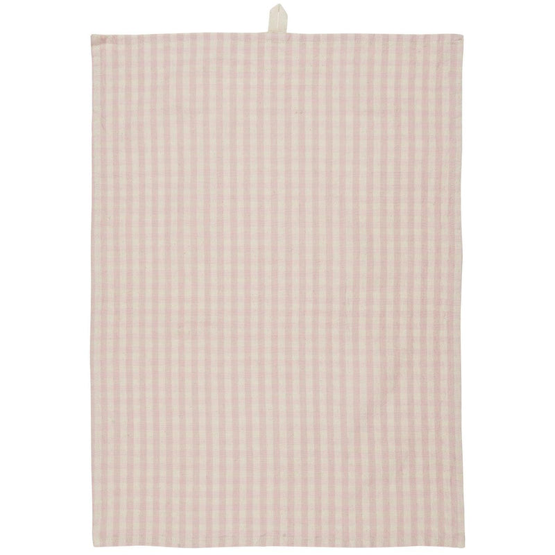 Tea Towel | Pink Checks