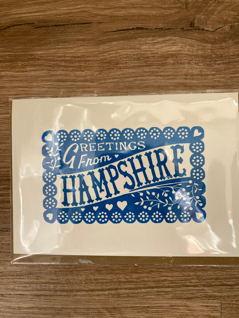 Greetings from Hampshire Card
