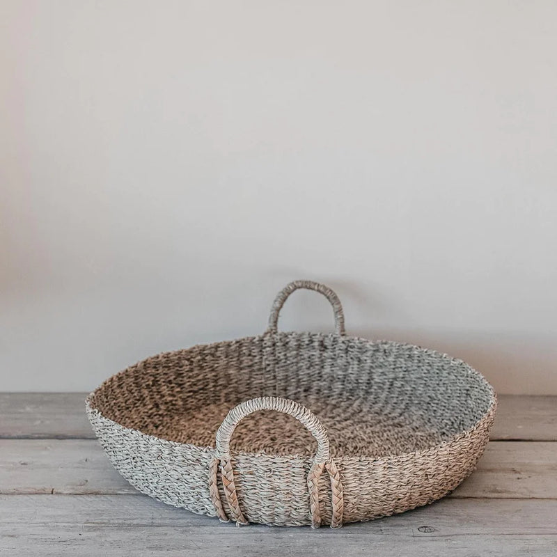 Round Shallow Basket | Large
