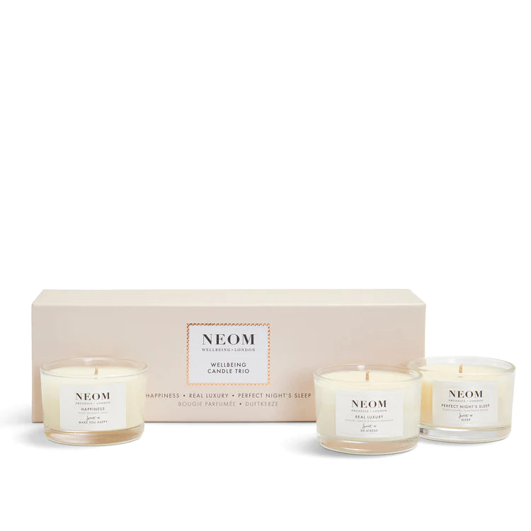 Wellbeing Travel Candle Trio