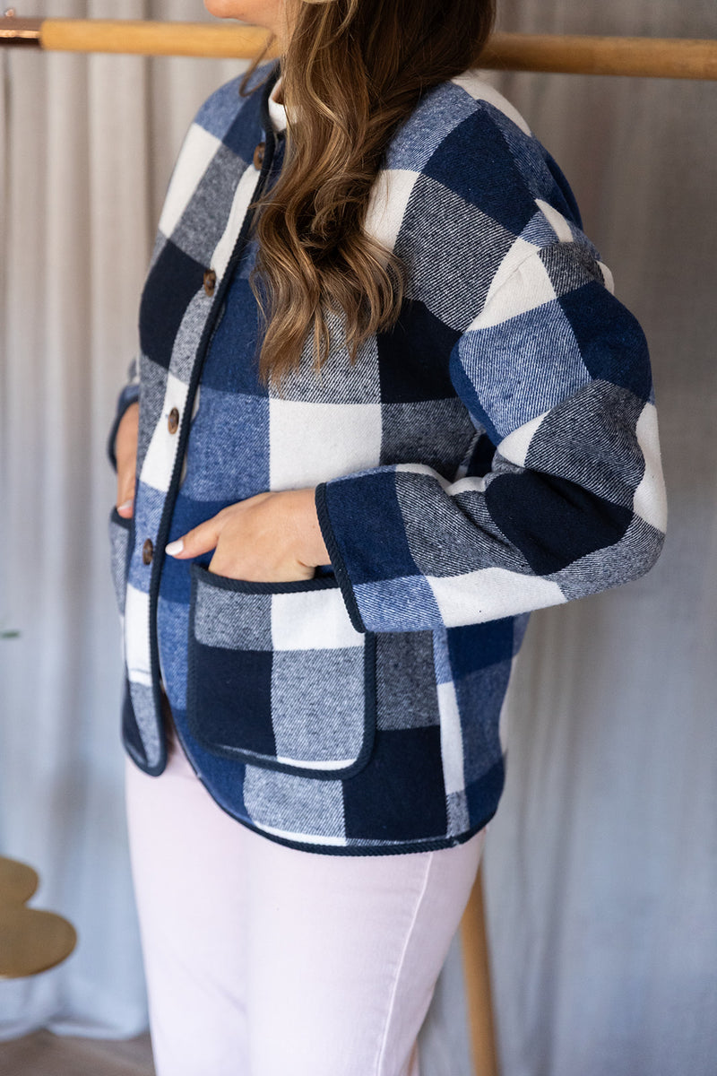 Helga Jacket | Navy