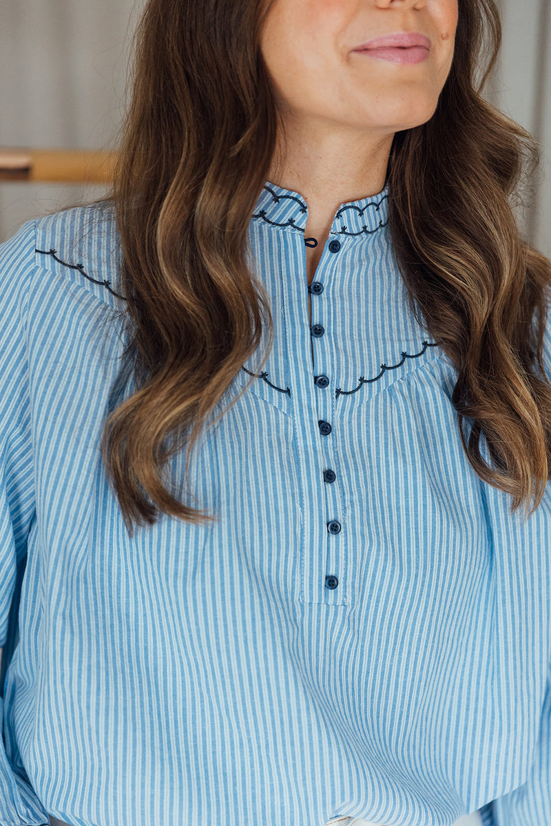 Tania Top | Blue