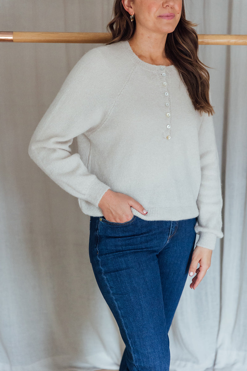 Cleo Jumper | Ecru