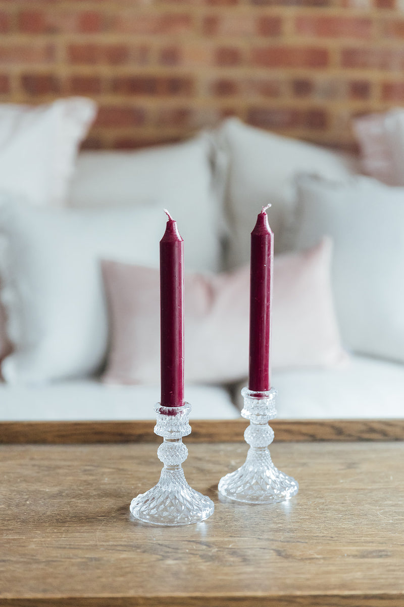 Glass Candlestick S | Clear
