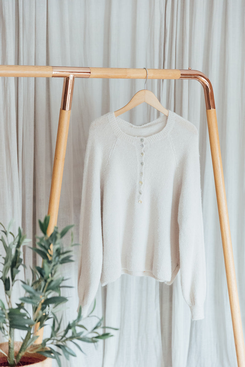 Cleo Jumper | Ecru