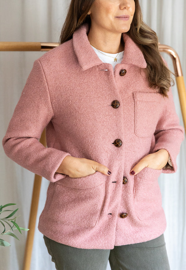Nita Jacket | Old Rose