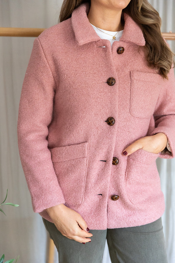 Nita Jacket | Old Rose