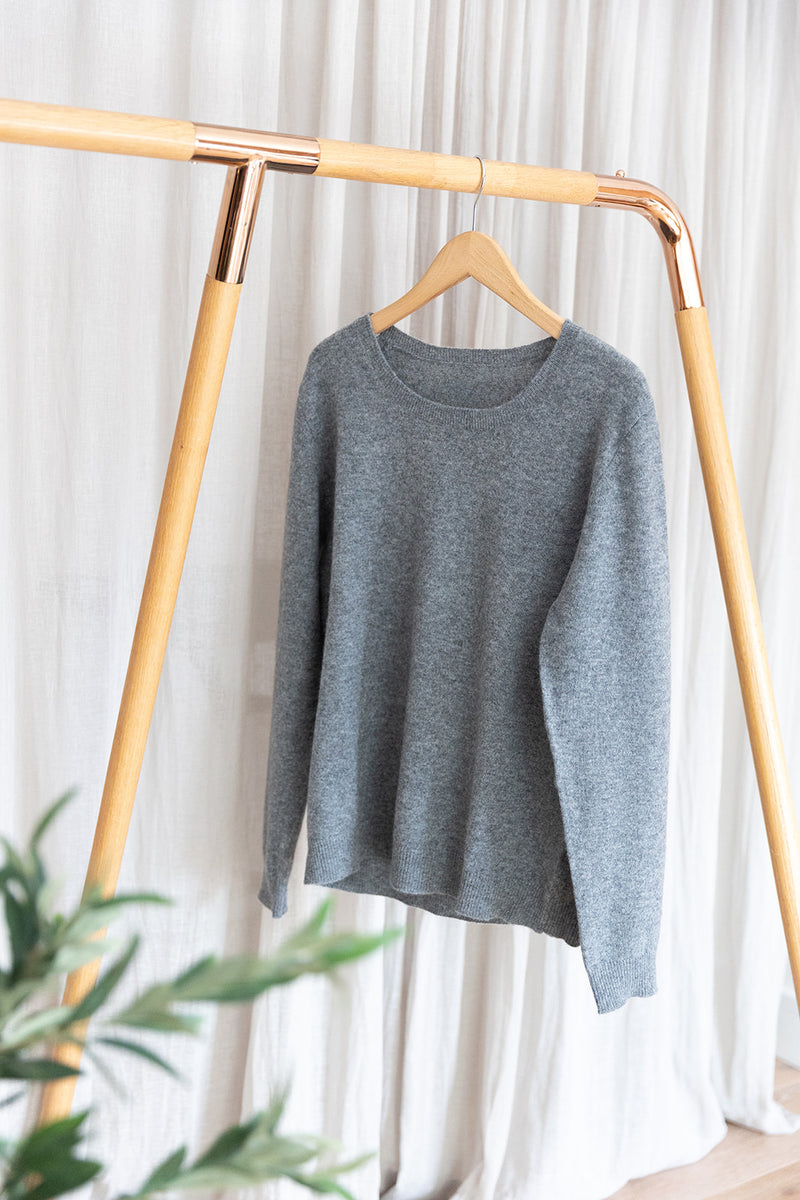 Cashmere Jumper | Grey