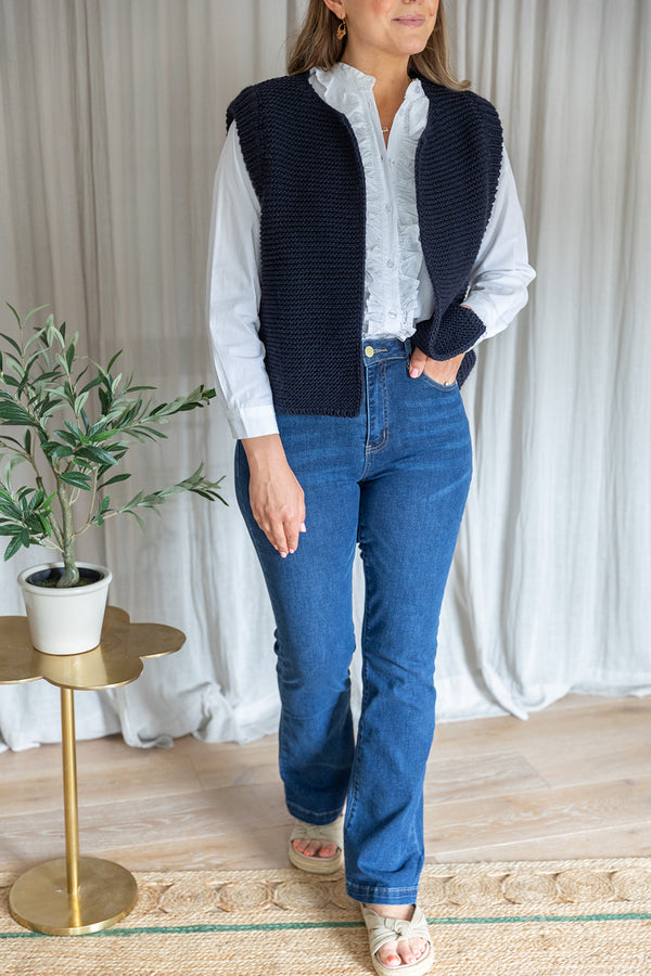 Lancelot Flared Jeans | Wash