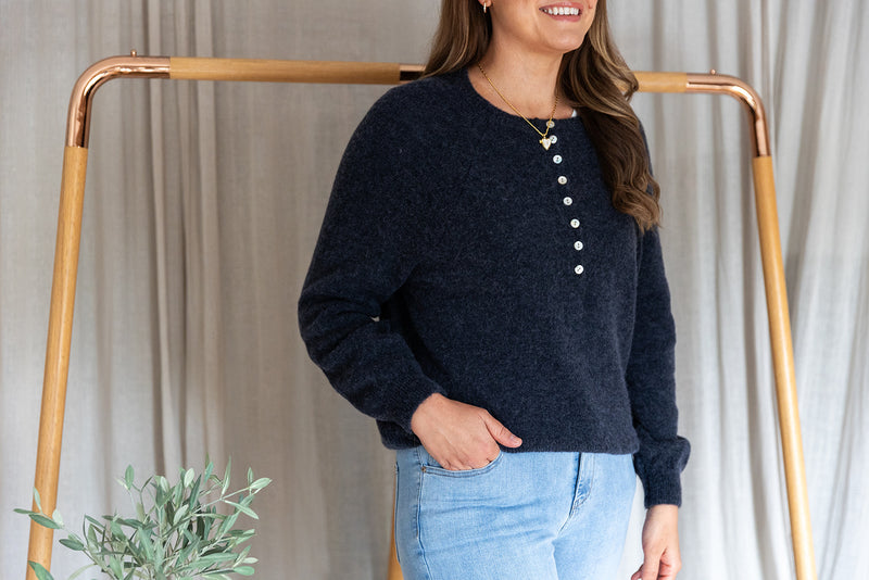 Cleo Jumper | Navy