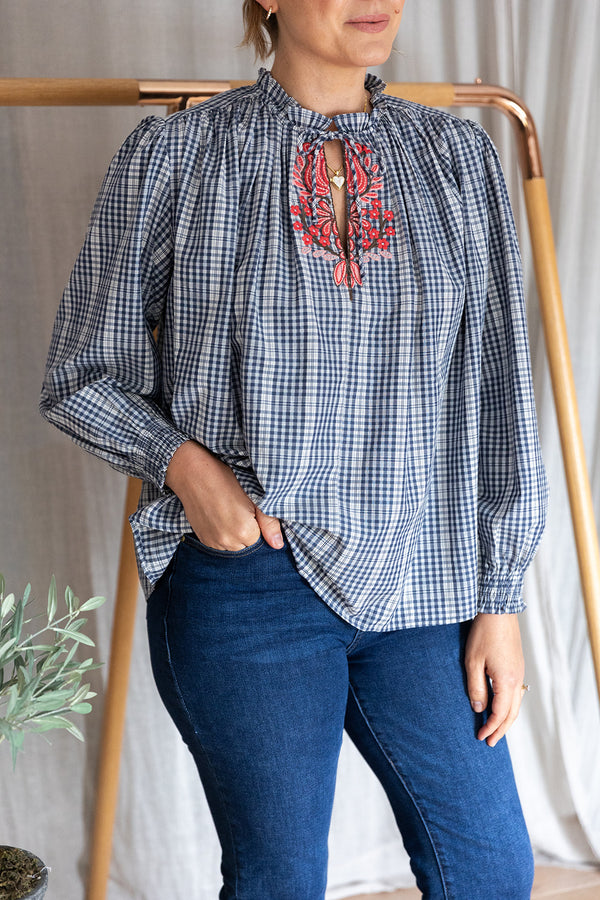 Diana Top | Blue