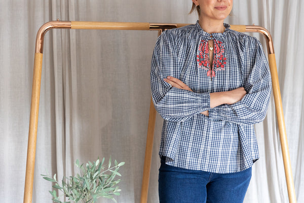 Diana Top | Blue