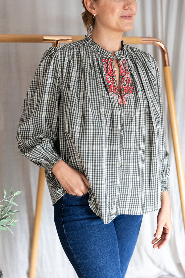 Diana Top | Khaki