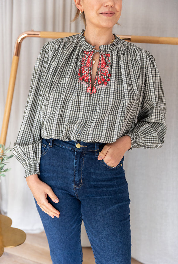 Diana Top | Khaki