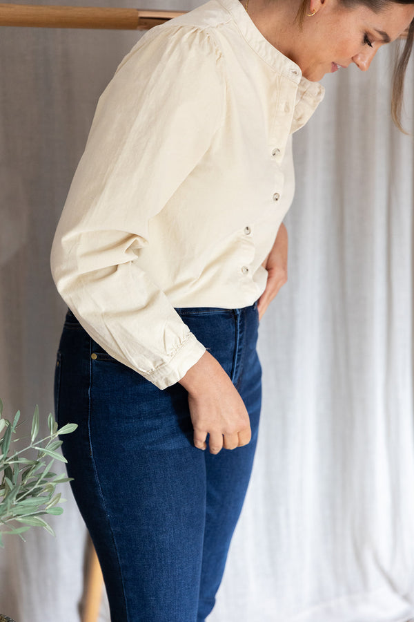 Cordelia Top | Ecru