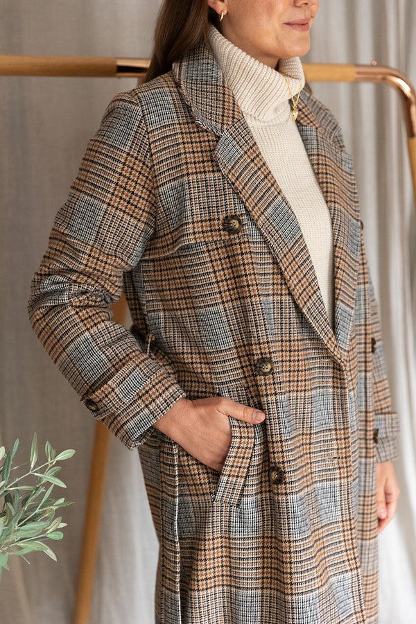 Nikita Coat | Checked