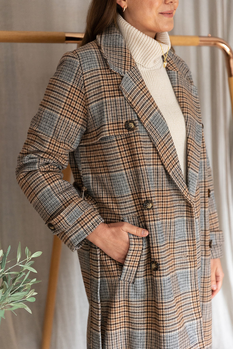 Nikita Coat | Checked