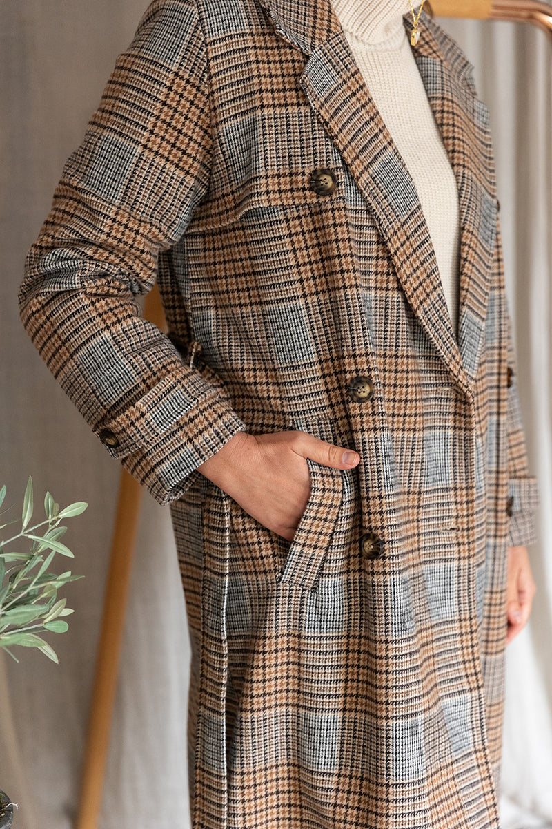 Nikita Coat | Checked
