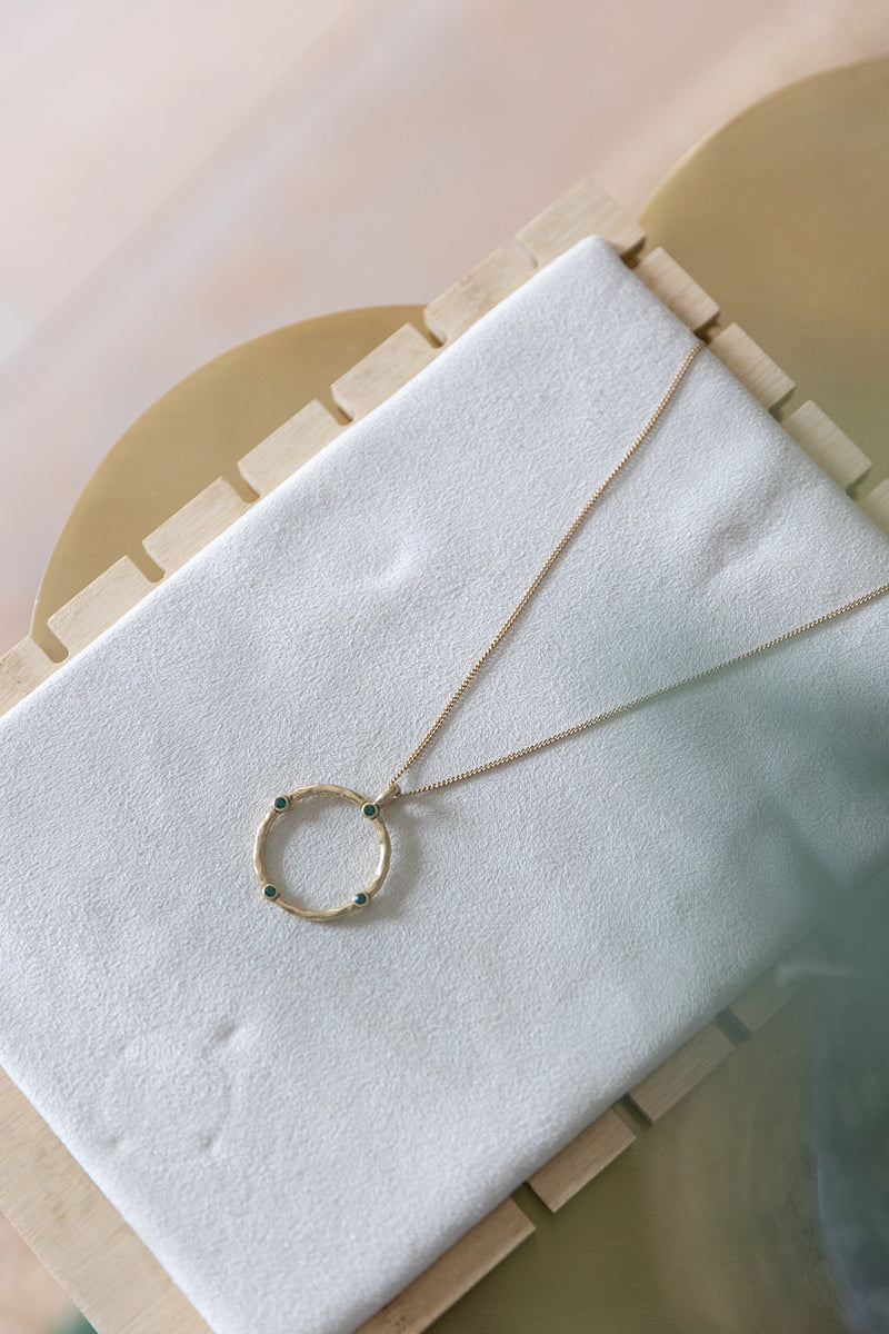 Circle Pendant Necklace