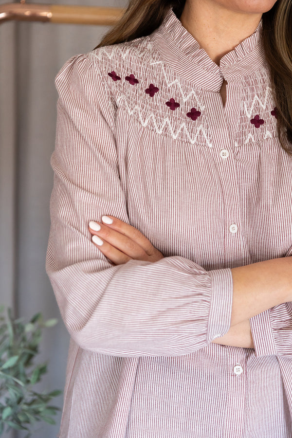 Tiggy Top | Burgundy