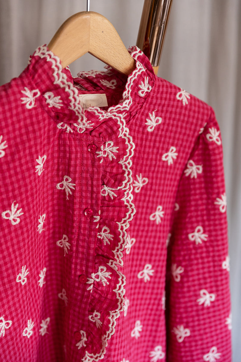 Fenella Top | Red