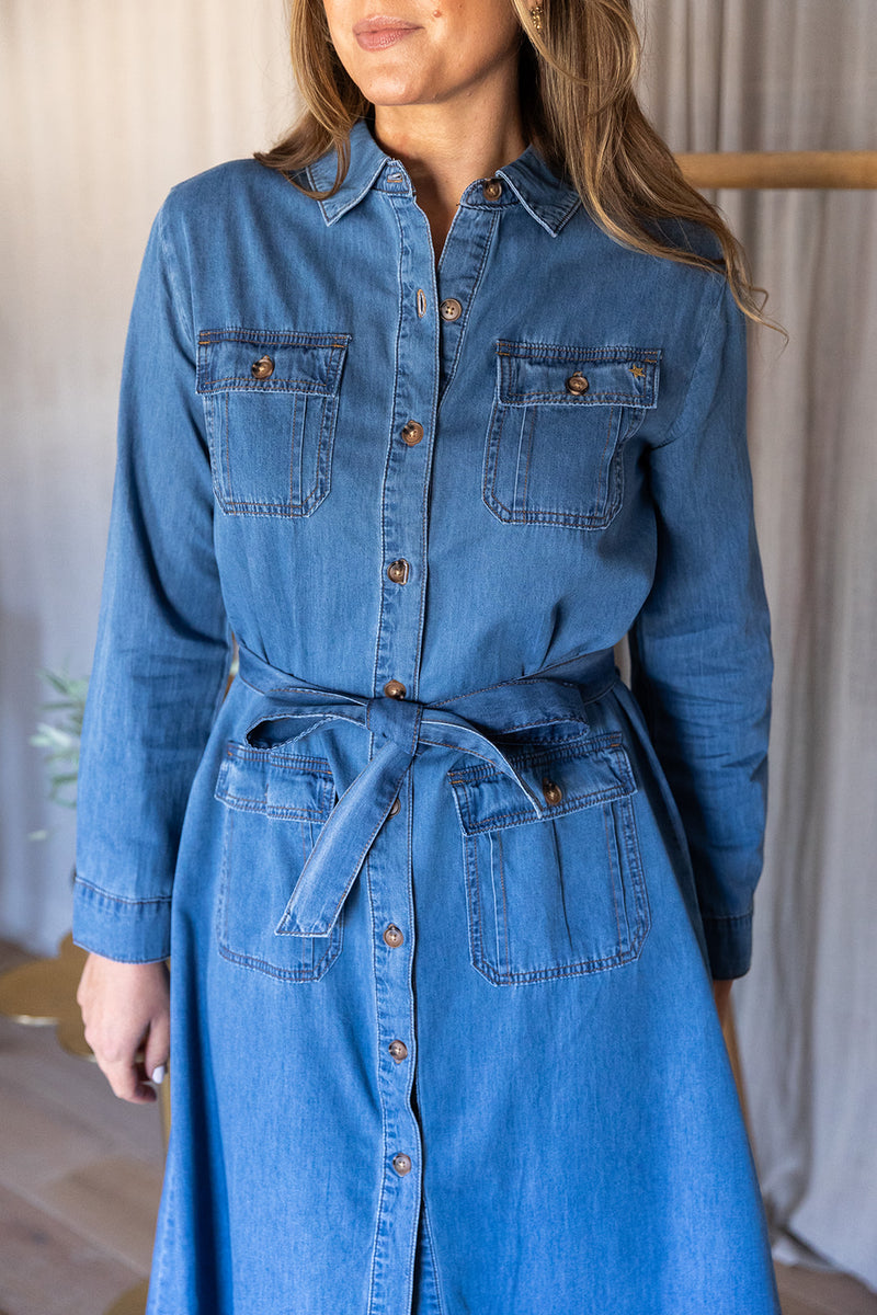 Delphi Denim Dress