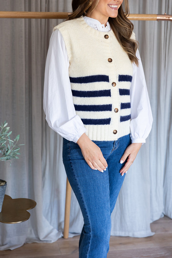 Bridget Sleeveless Jumper