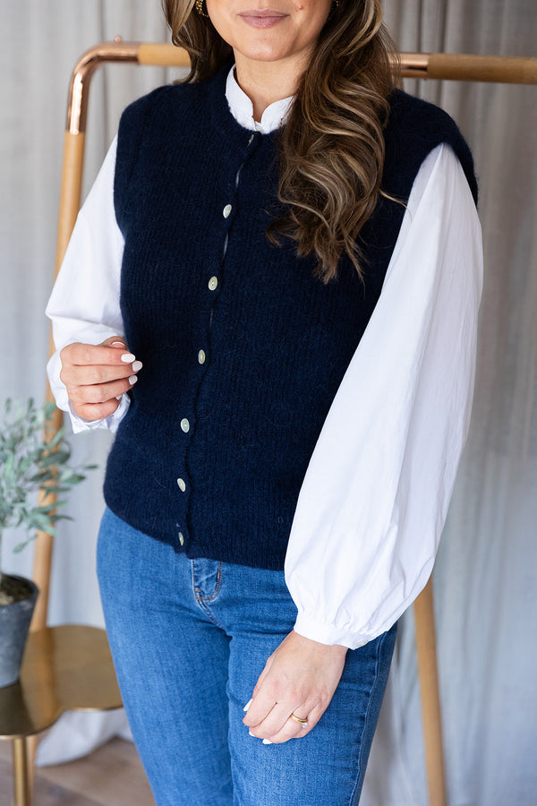 Tara Tank | Navy