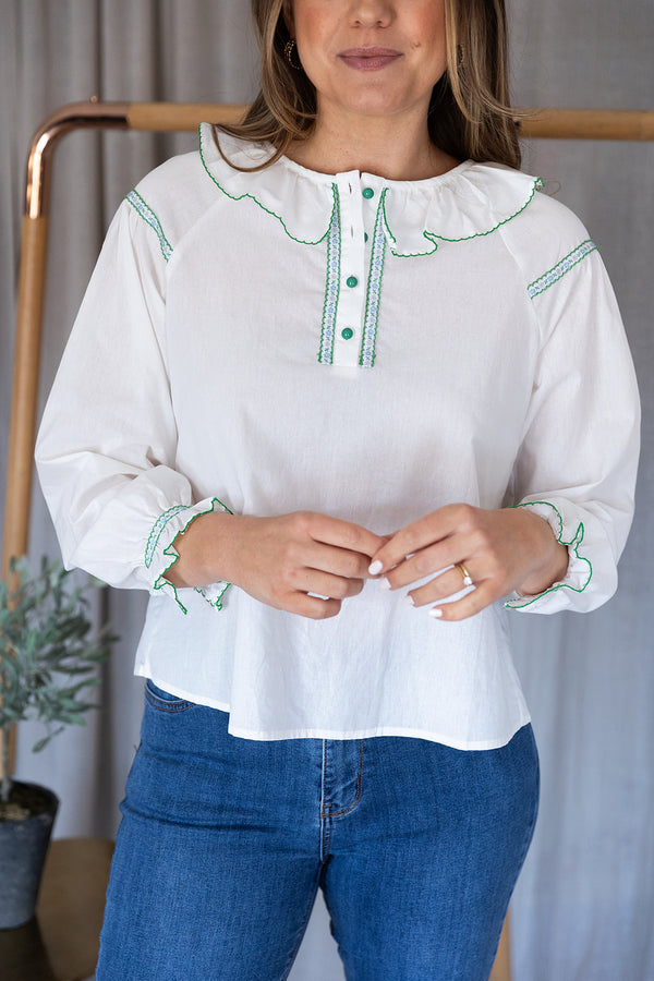 Polly Top | Green