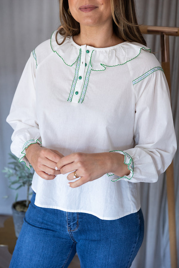 Polly Top | Green