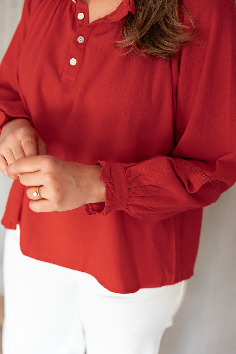 Carmen Top | Red