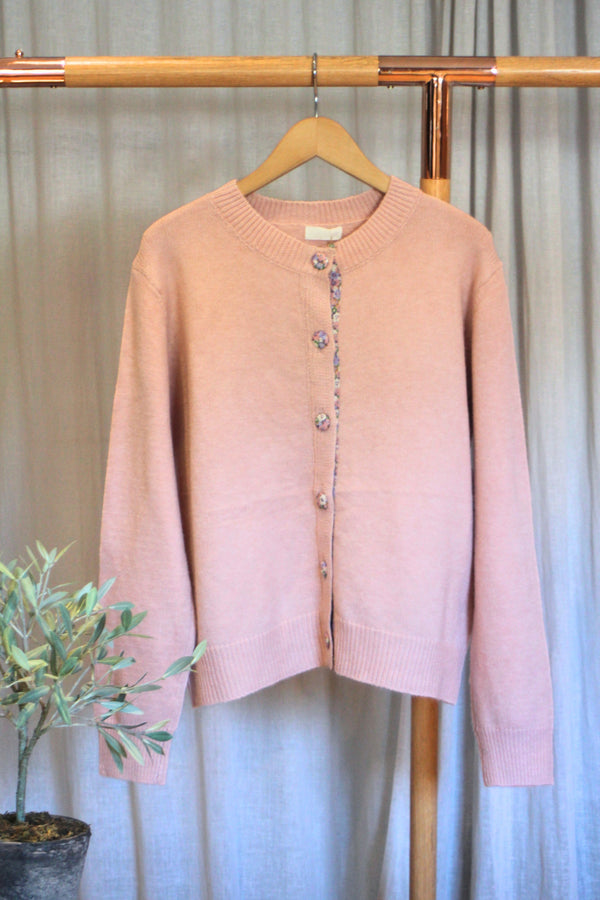 Cardigan | Rose Pink