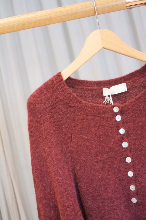 Cleo Jumper | Bordeaux