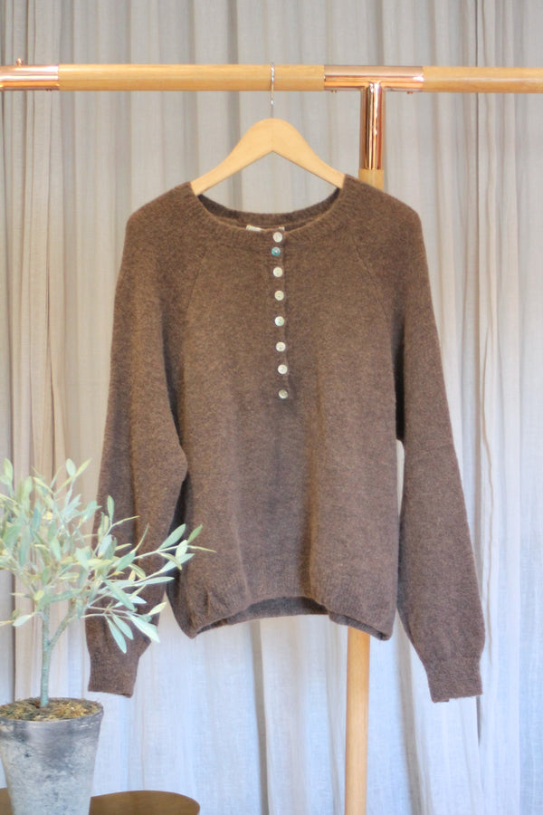 Cleo Jumper | Coffee