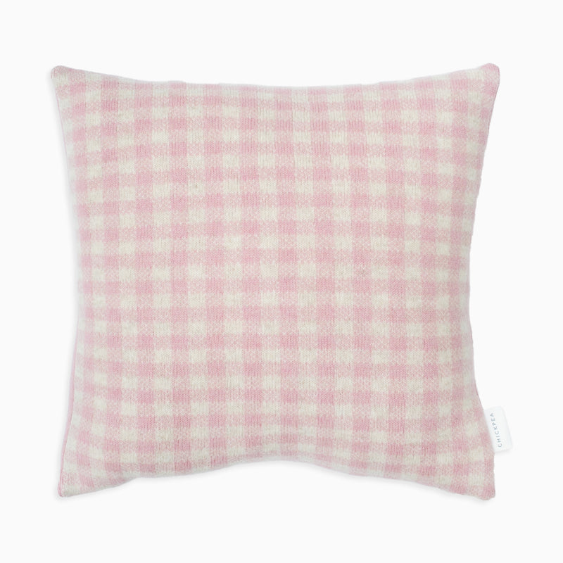 Gingham Cushion | Pink