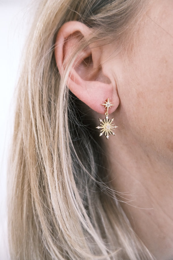 Northern Star Stud Earrings