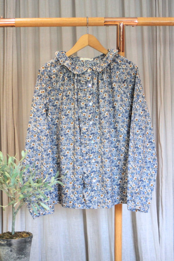 Ditsy Top | Blue