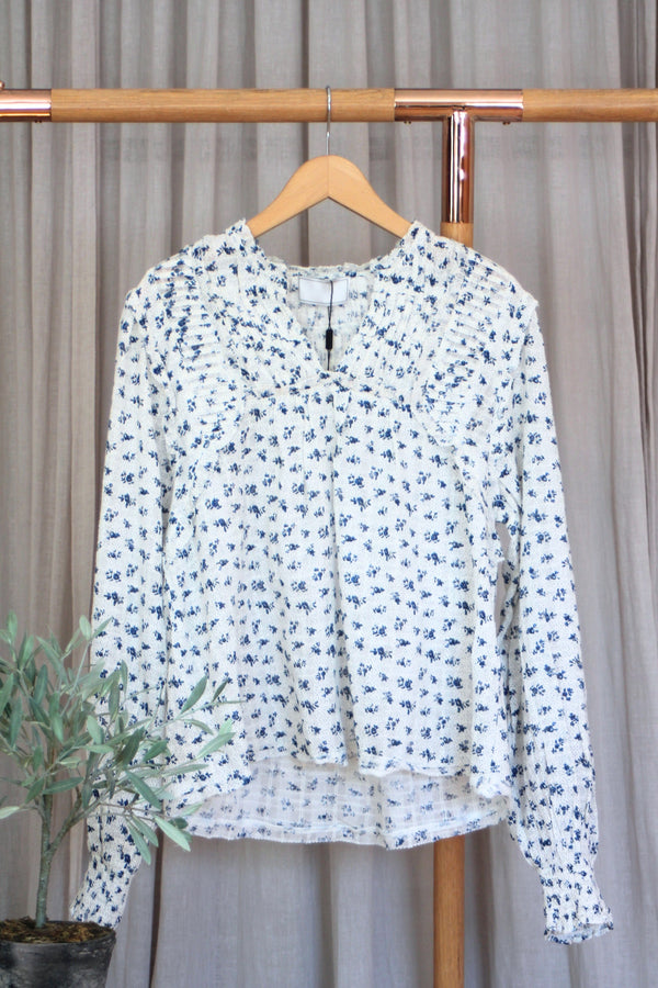 Dot Flower Top