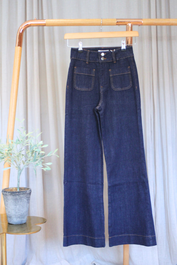 Elsie Cropped Jeans | Raw