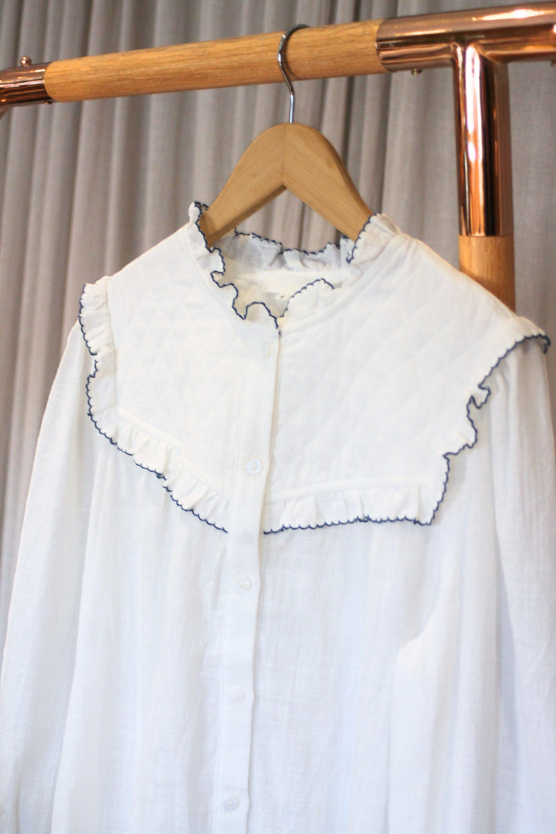 Fleur Top | Ecru