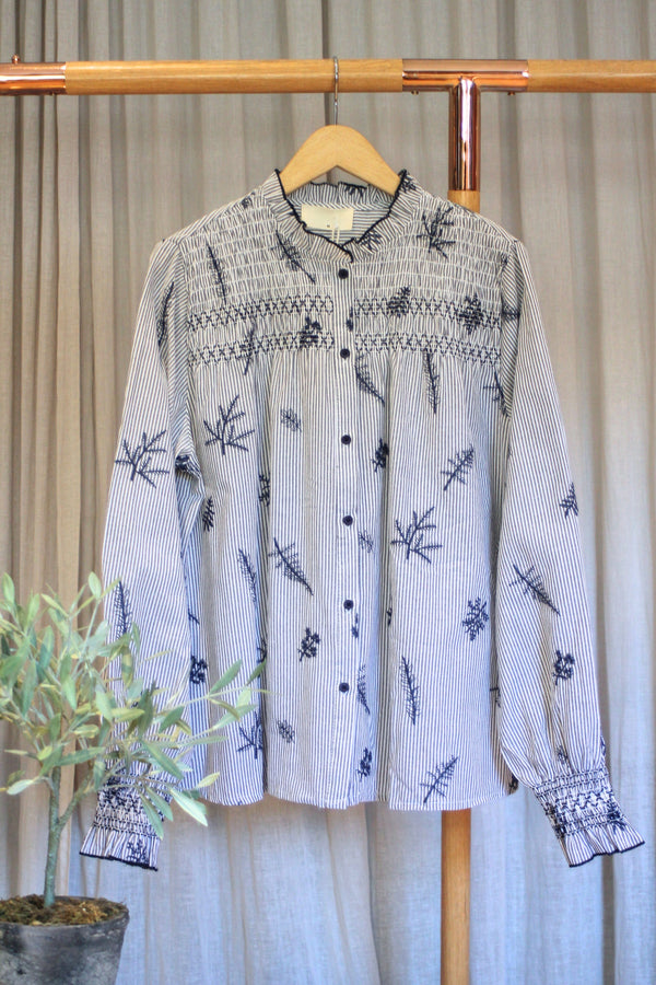 Gertie Top | Blue