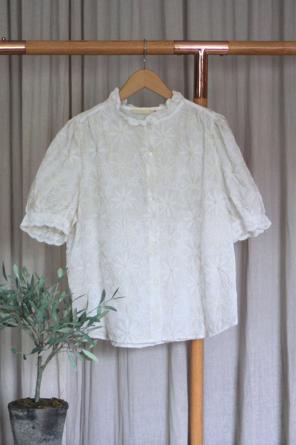 Gold Flower Top