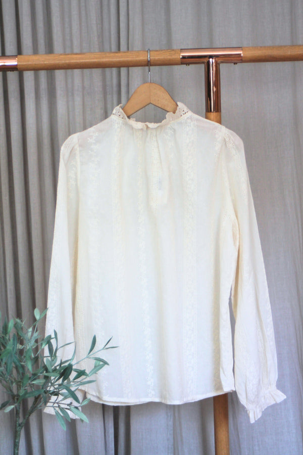 Marielle Top | Ecru