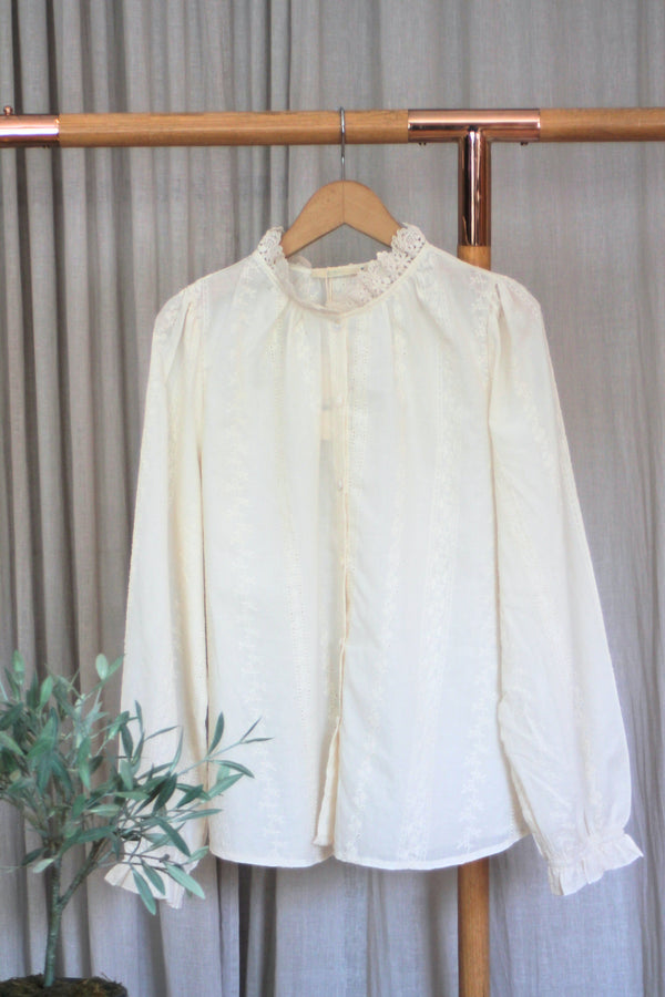 Marielle Top | Ecru